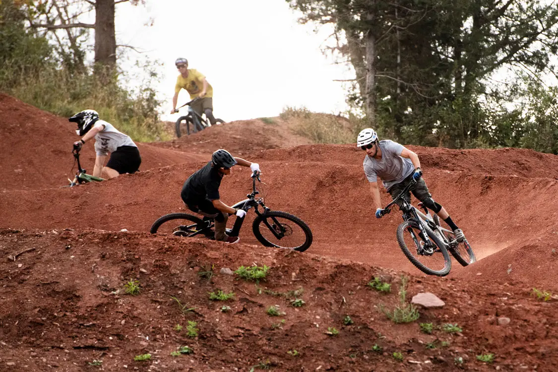 Woodward's flowy freeride trails can be accessed via our Hot Laps lift. Our trails include jumps, berms, banks, wall rides, and organic obstacles. Book an All-Day or Sunset session and experience everything our summer Mountain Park has to offer including our Outdoor Action Sports Facilities and beginner-focused Start Park.