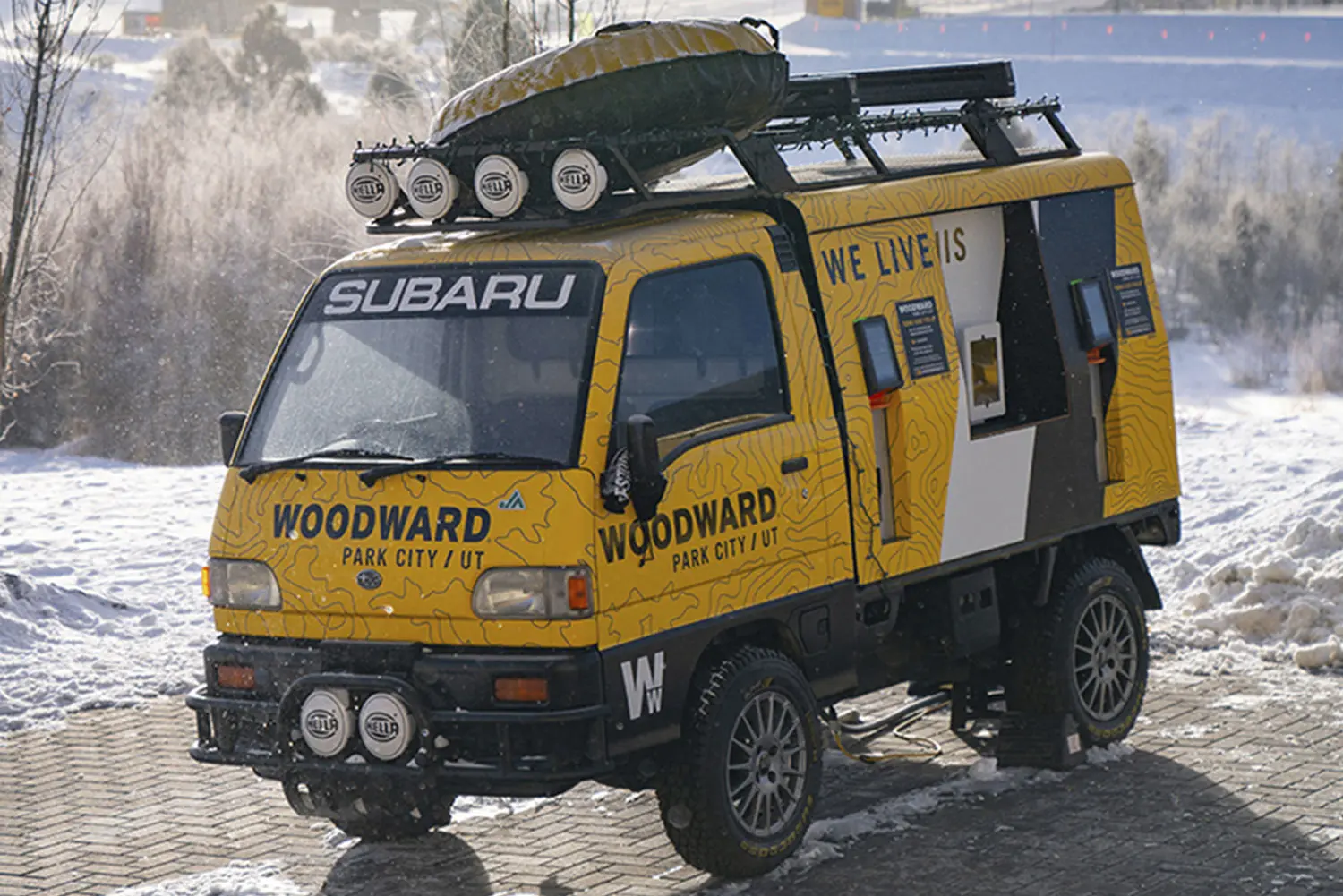 Woodward Park City Ticket Check In for Winter Snow Tubing
